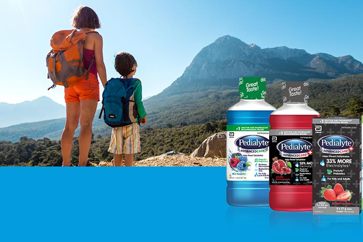 La nouvelle solution de réhydratation Pedialyte® AdvancedCare™