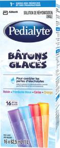 Les bâtons glacés Pedialyte® : façon rafraîchissante de se réhydrater